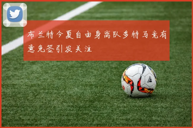 布兰特今夏自由身离队多特马竞有意免签引发关注